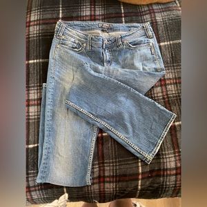 Womens Silver Jeans